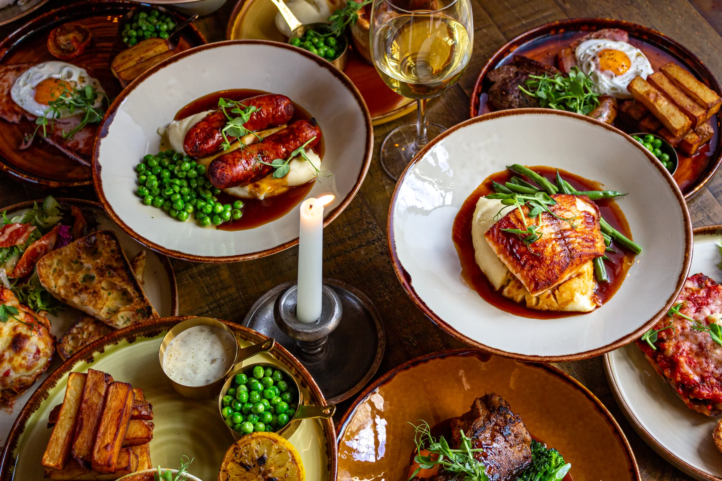 Rustic pub classics at The Little John Hathersage